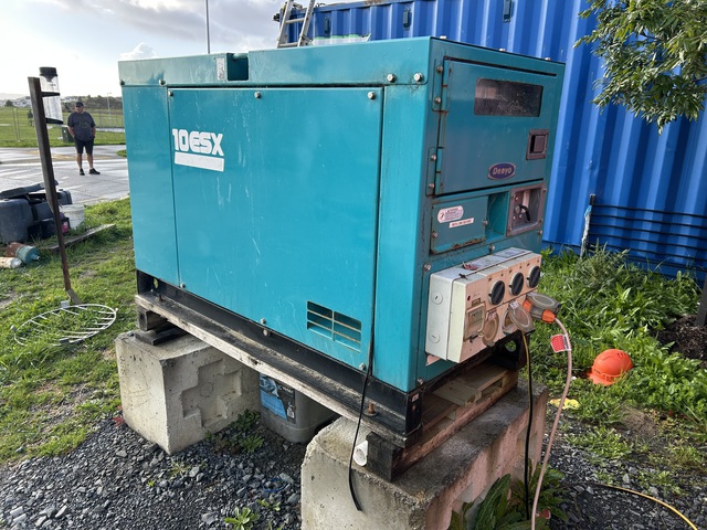 Denyo DCA - 10 ESX  - DA 8 kVA Skid-Mounted Generator Set