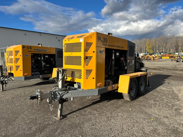 2021 Putzmeister TK70 Trailer Mounted Concrete Pump