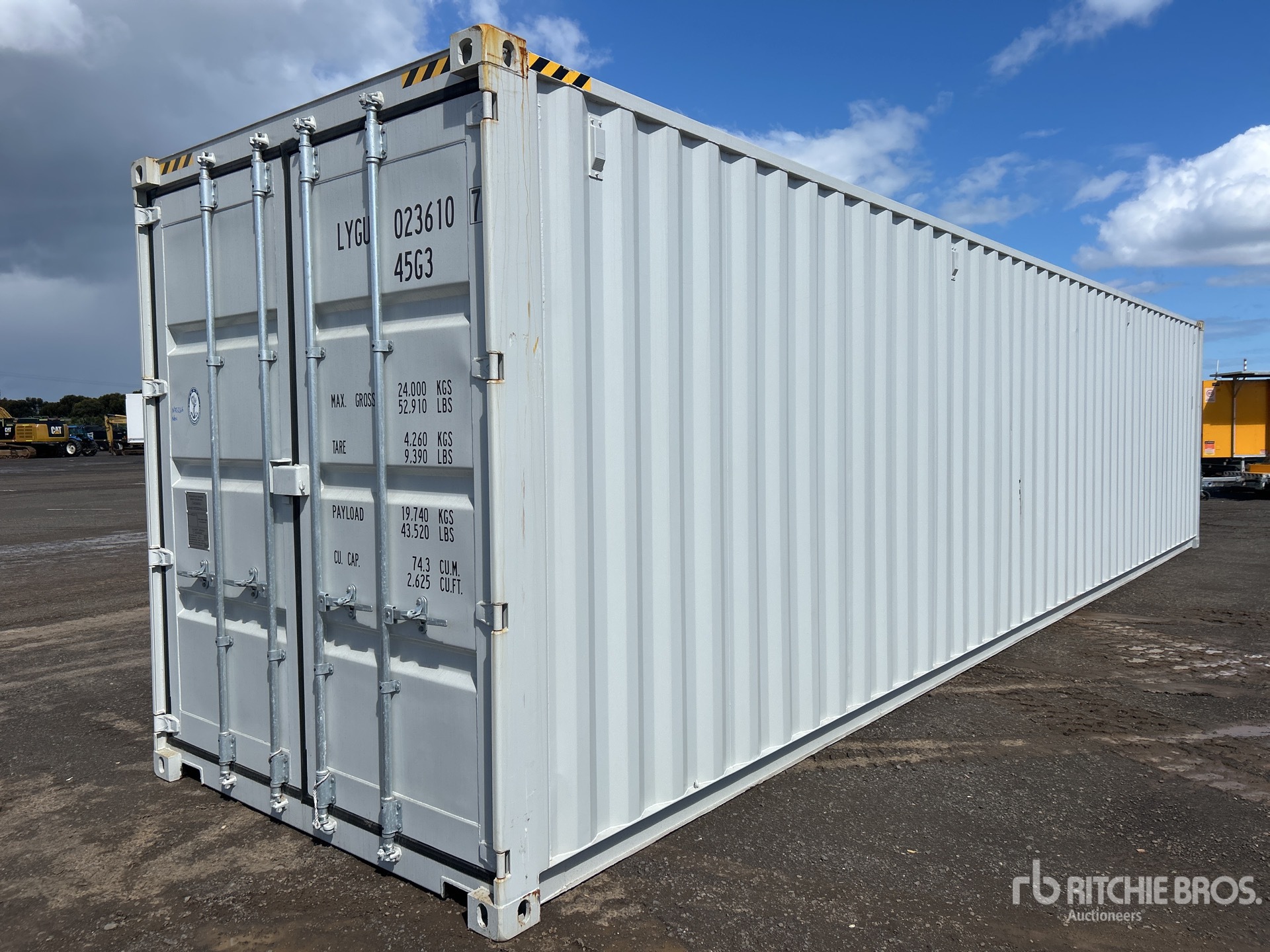 General Appearance with Picture, Right Rear Corner