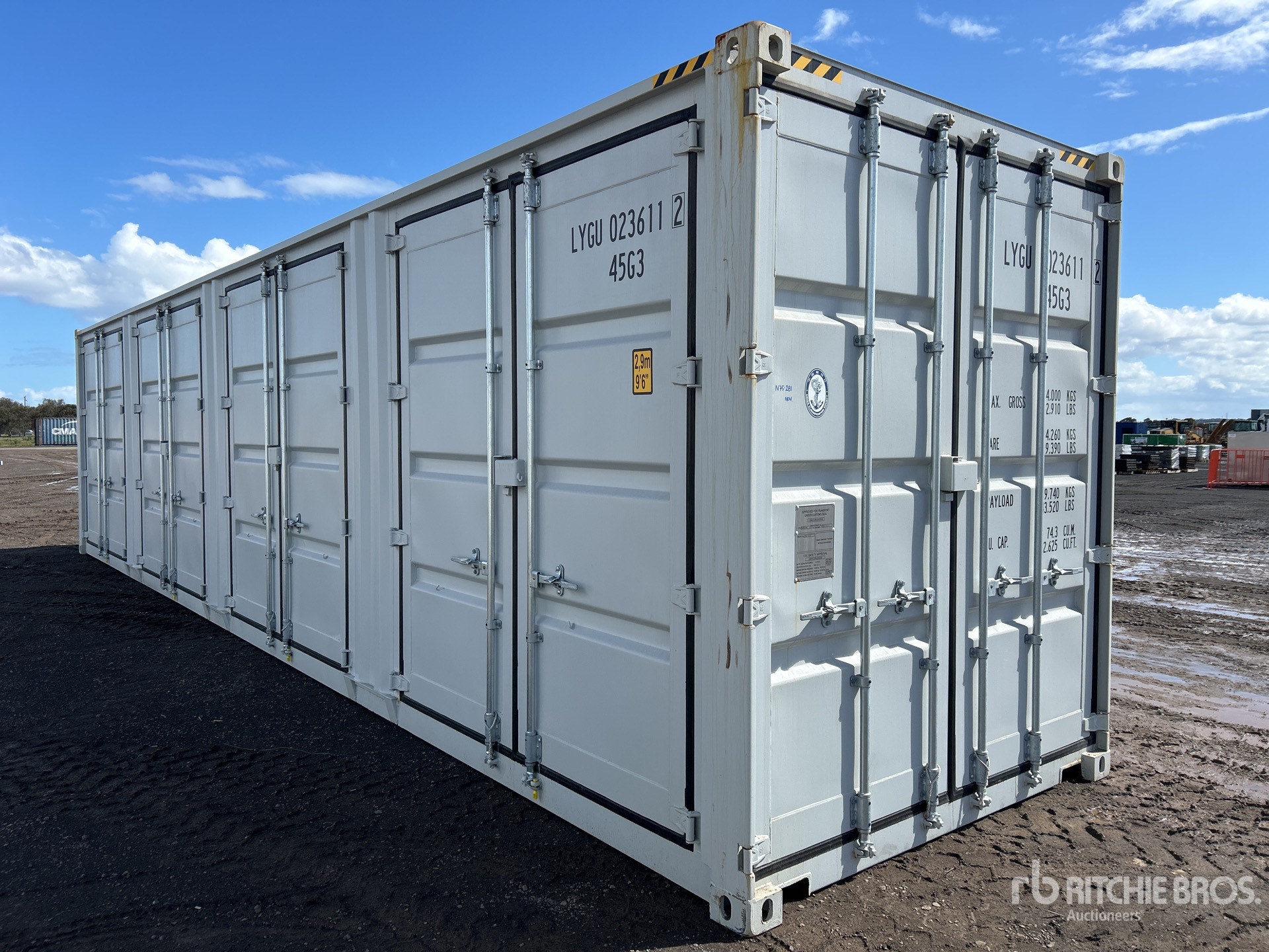 General Appearance with Picture, Left Rear Corner