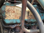 Engine with Emission Label
