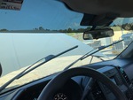 Cab with Windshield Wipers Operational
