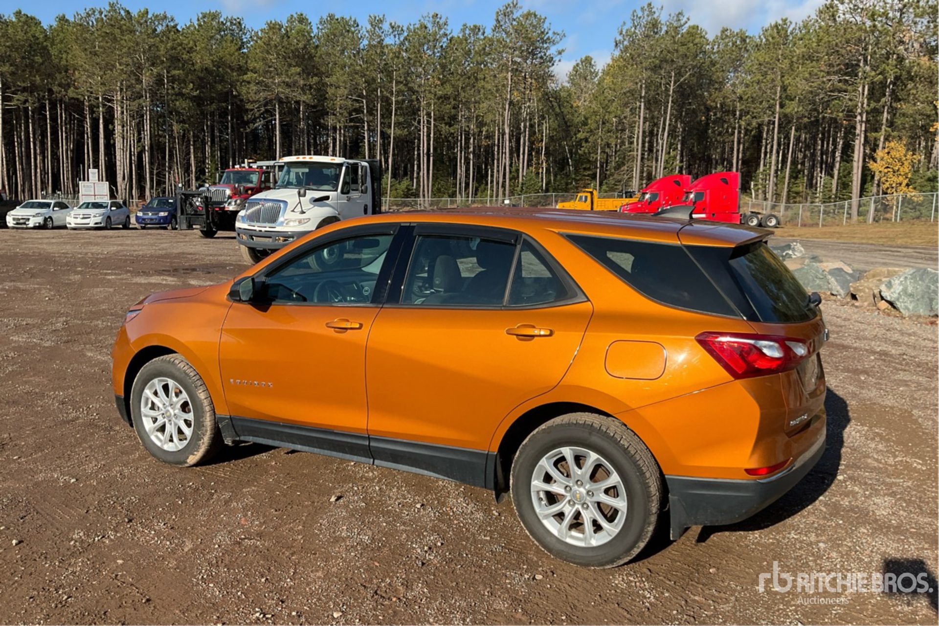 General Appearance with Picture, Left Rear Corner