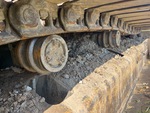 Undercarriage with Left Carrier Rollers