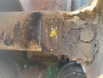 Undercarriage with Left Track Tensioner