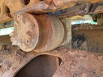 Undercarriage with Left Carrier Rollers