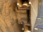 Undercarriage with Left Track Tensioner