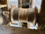 Undercarriage with Left Track Rollers
