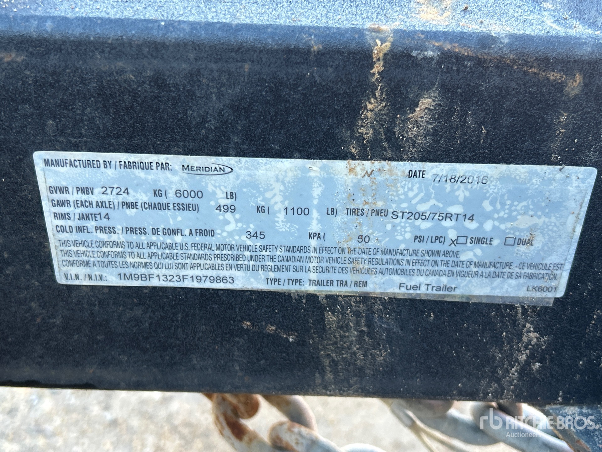 General Appearance with N.º de serie/VIN