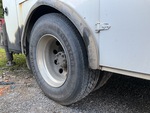 Underbody with Right Rear Drive Tires
