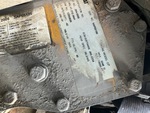 Engine with Emission Label