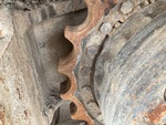 Undercarriage with Left Sprocket