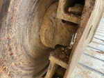 Undercarriage with Left Track Tensioner