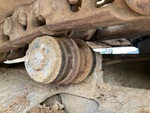 Undercarriage with Left Carrier Rollers