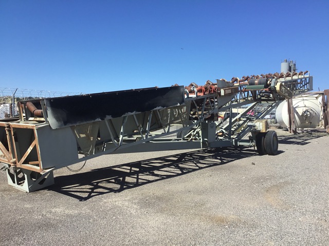 Kolberg 36 in x 75 ft Portable Radial Stacking Conveyor (Inoperable)