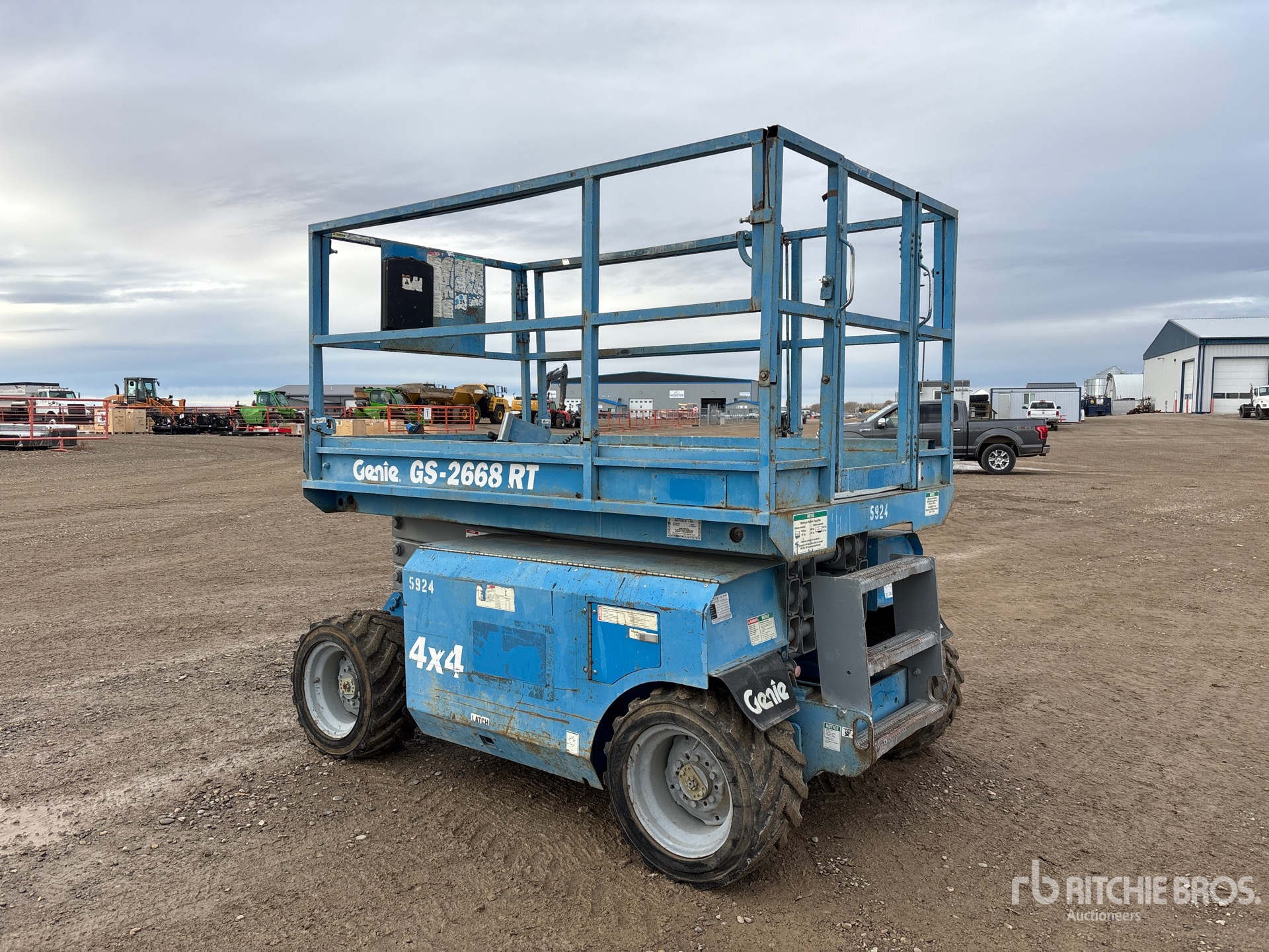 General Appearance with Picture, Left Rear Corner