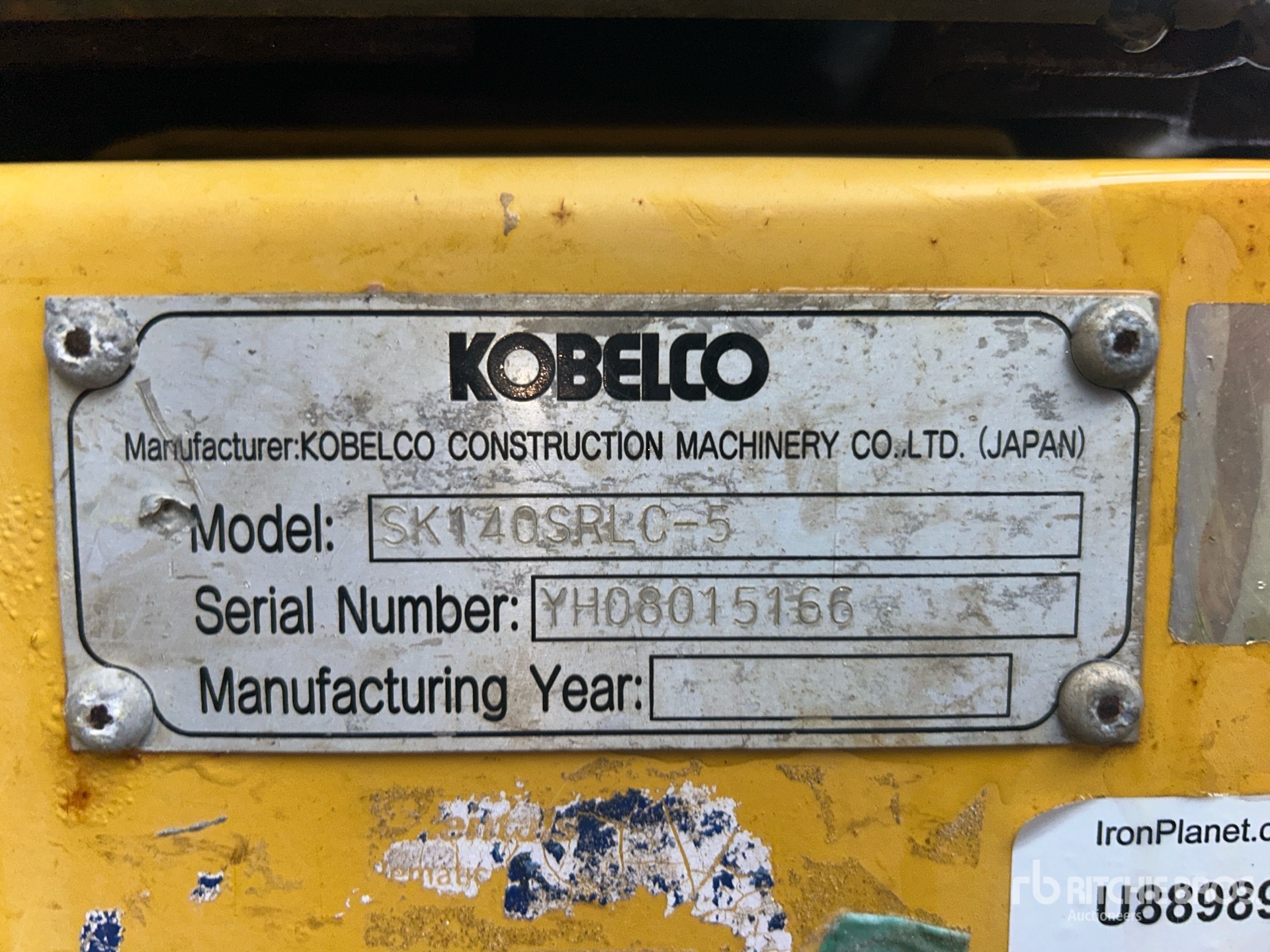 General Appearance with Numero seriale/numero d’identificazione del veicolo (VIN)