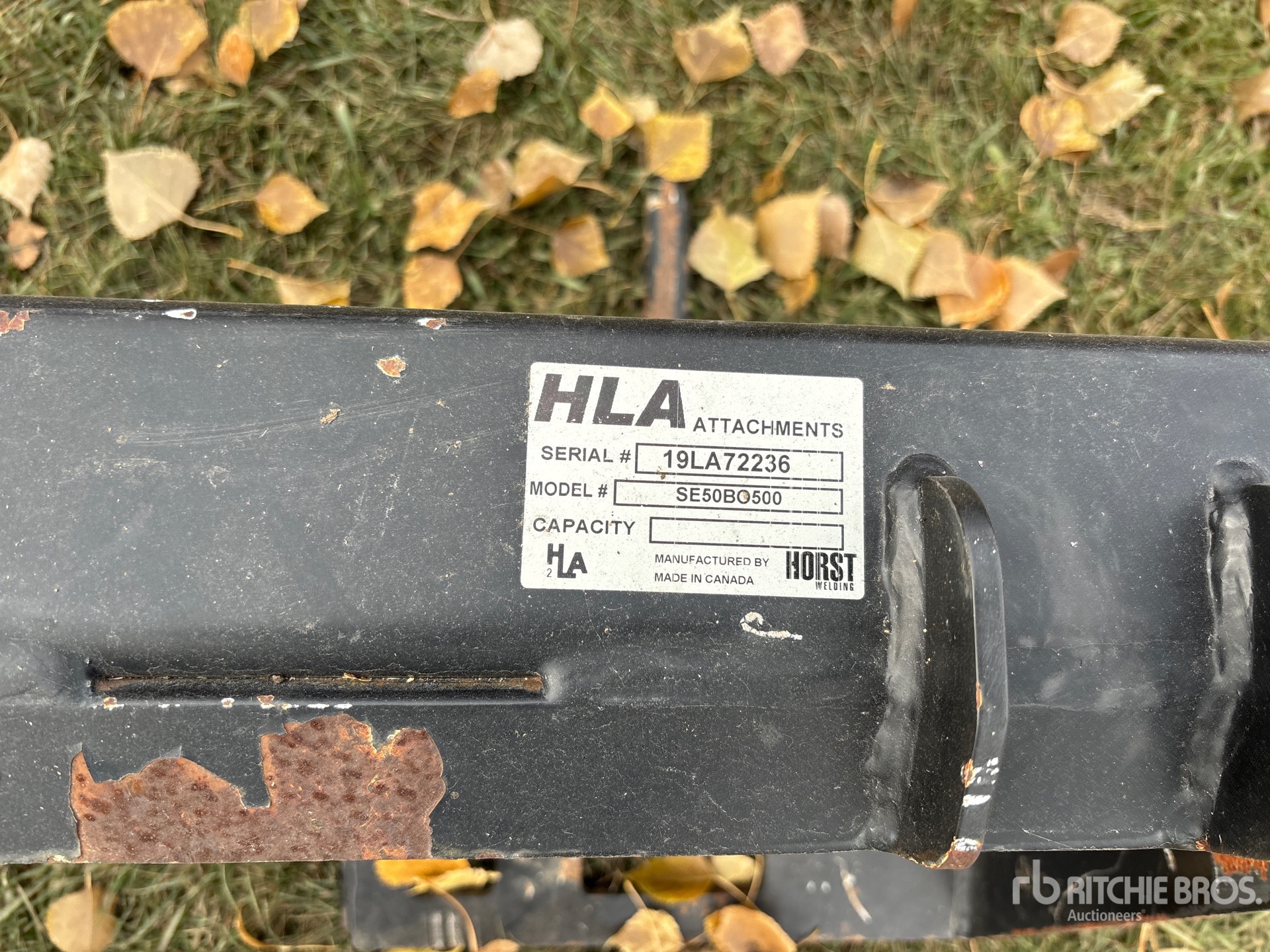 General Appearance with N.º de serie/VIN