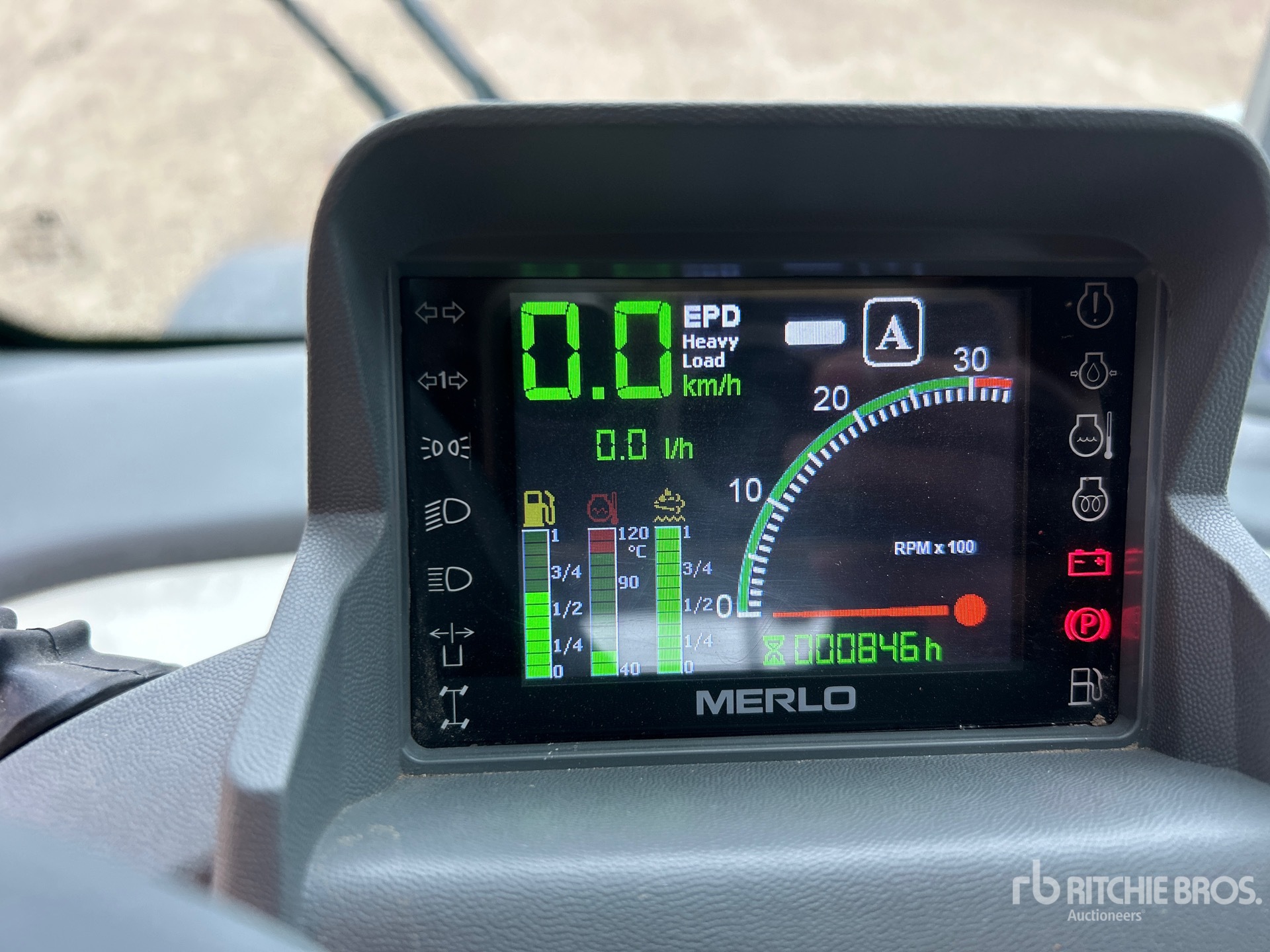 General Appearance with Hour Meter / Odometer