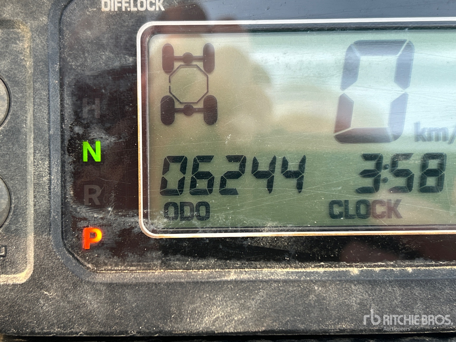 General Appearance with Hour Meter / Odometer