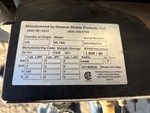 General Appearance with Unit Serial Number