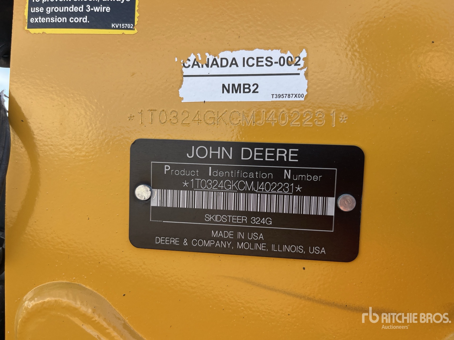 General Appearance with Numer seryjny/numer identyfikacyjny pojazdu