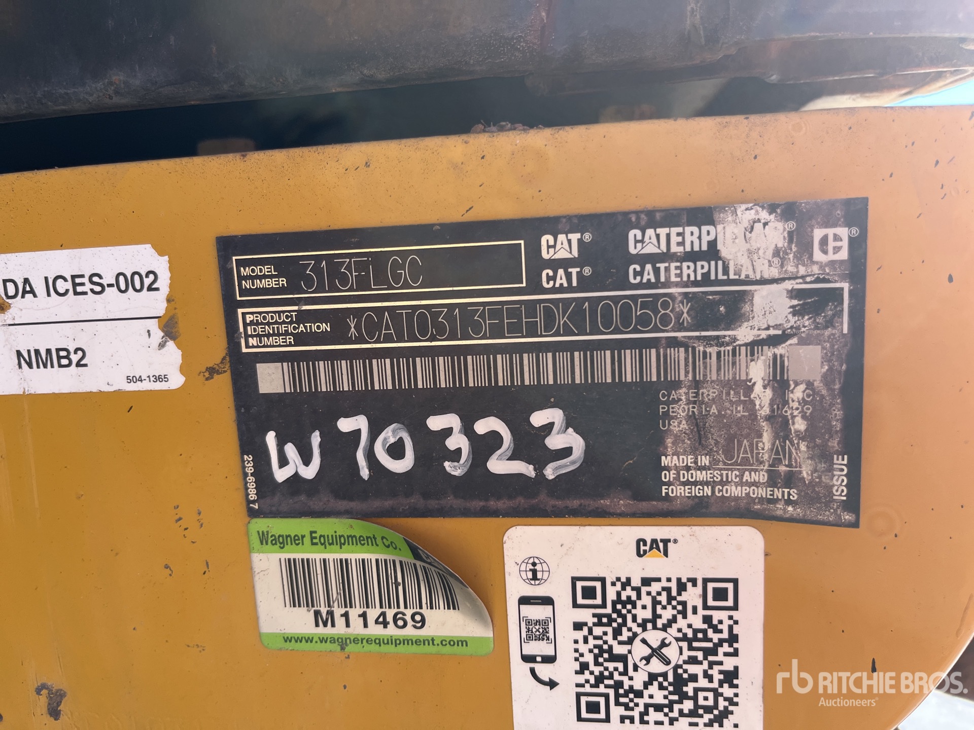 General Appearance with Numero seriale/numero d’identificazione del veicolo (VIN)