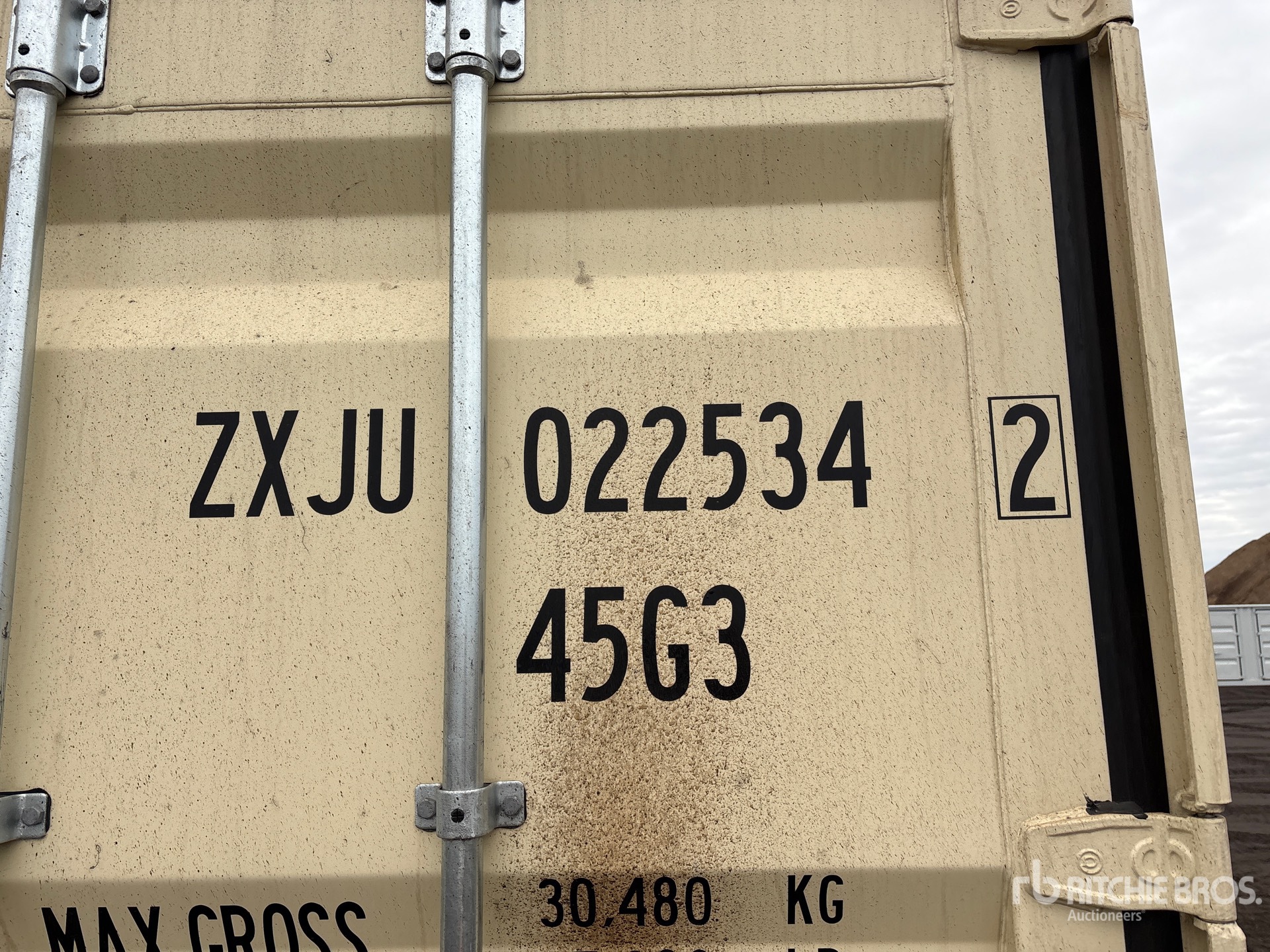 General Appearance with N.º de serie/VIN