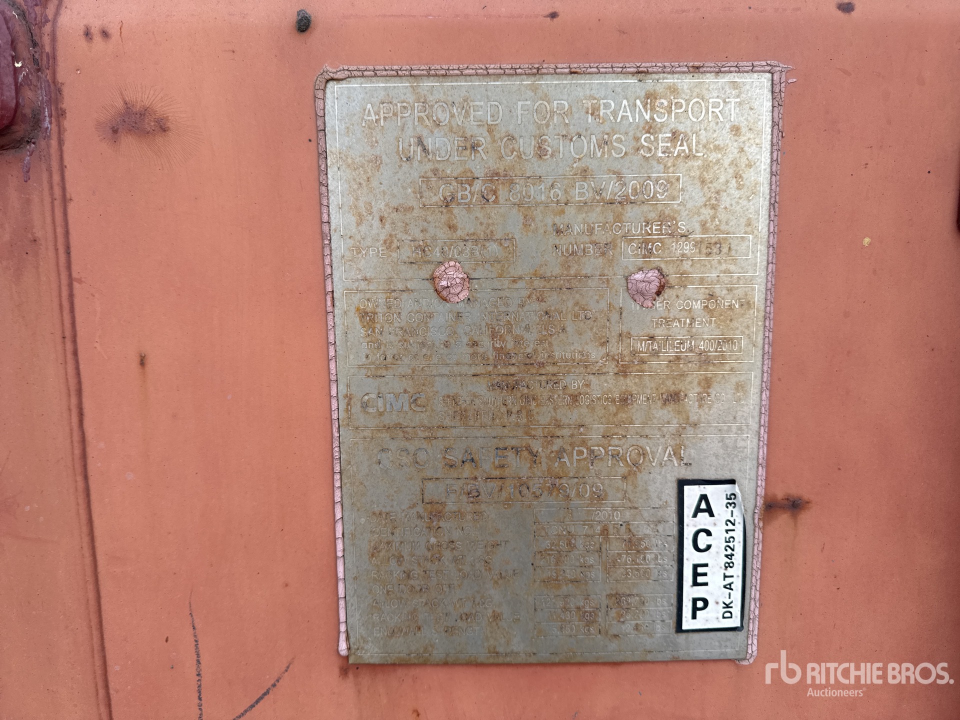 General Appearance with Seriennummer / FIN
