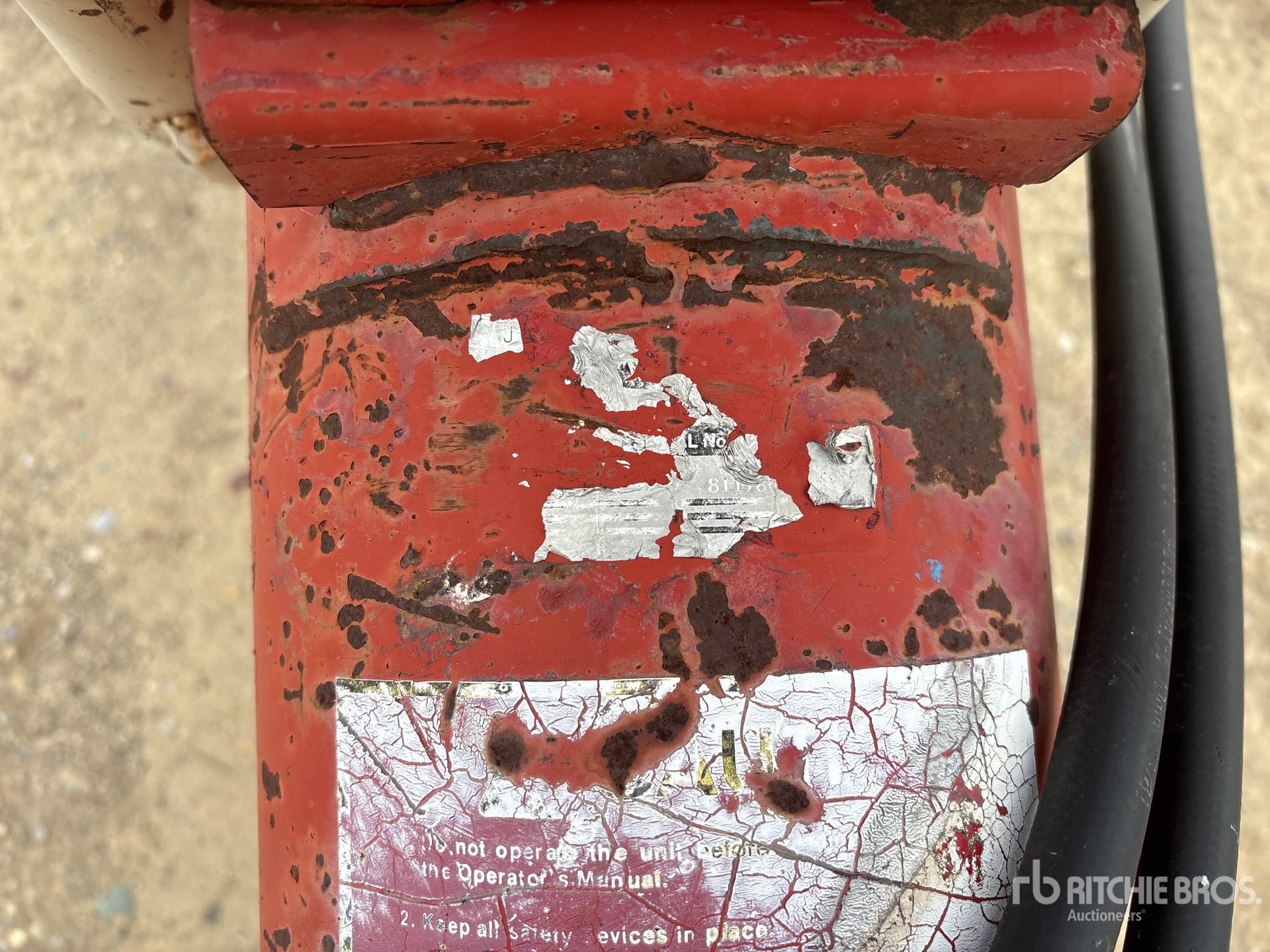 General Appearance with N.º de serie/VIN