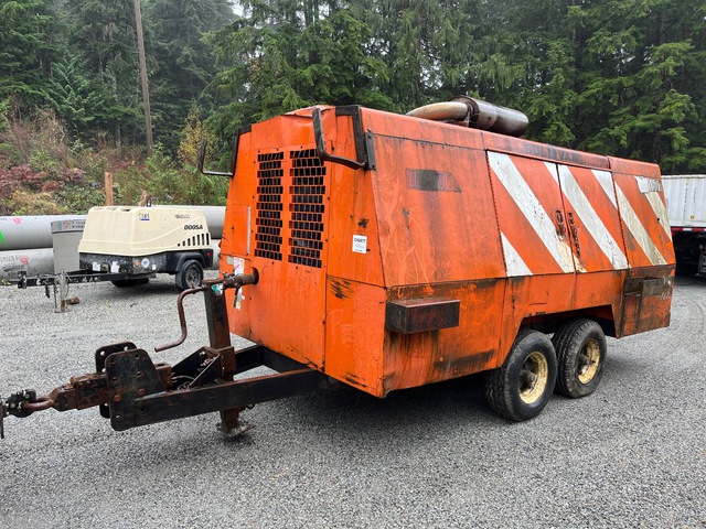 1994 Sullivan D825Q5 825 cfm Mobile Air Compressor 1994 Sullivan D825Q5 825 cfm Mobile Air Compressor