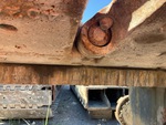 Undercarriage with Left Track Bushings