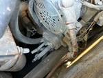 Engine with A/C Compressor