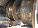 Undercarriage with Right Track Rollers