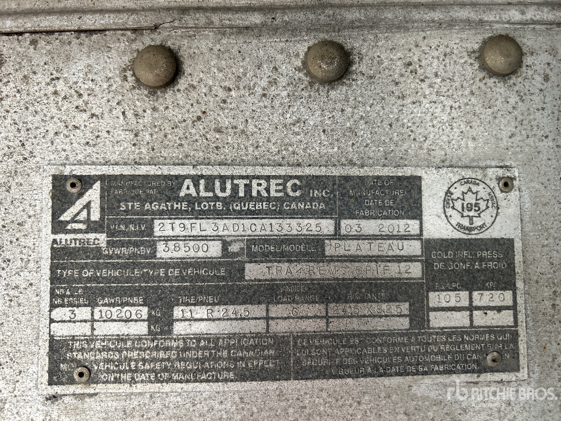 General Appearance with Seriennummer / FIN