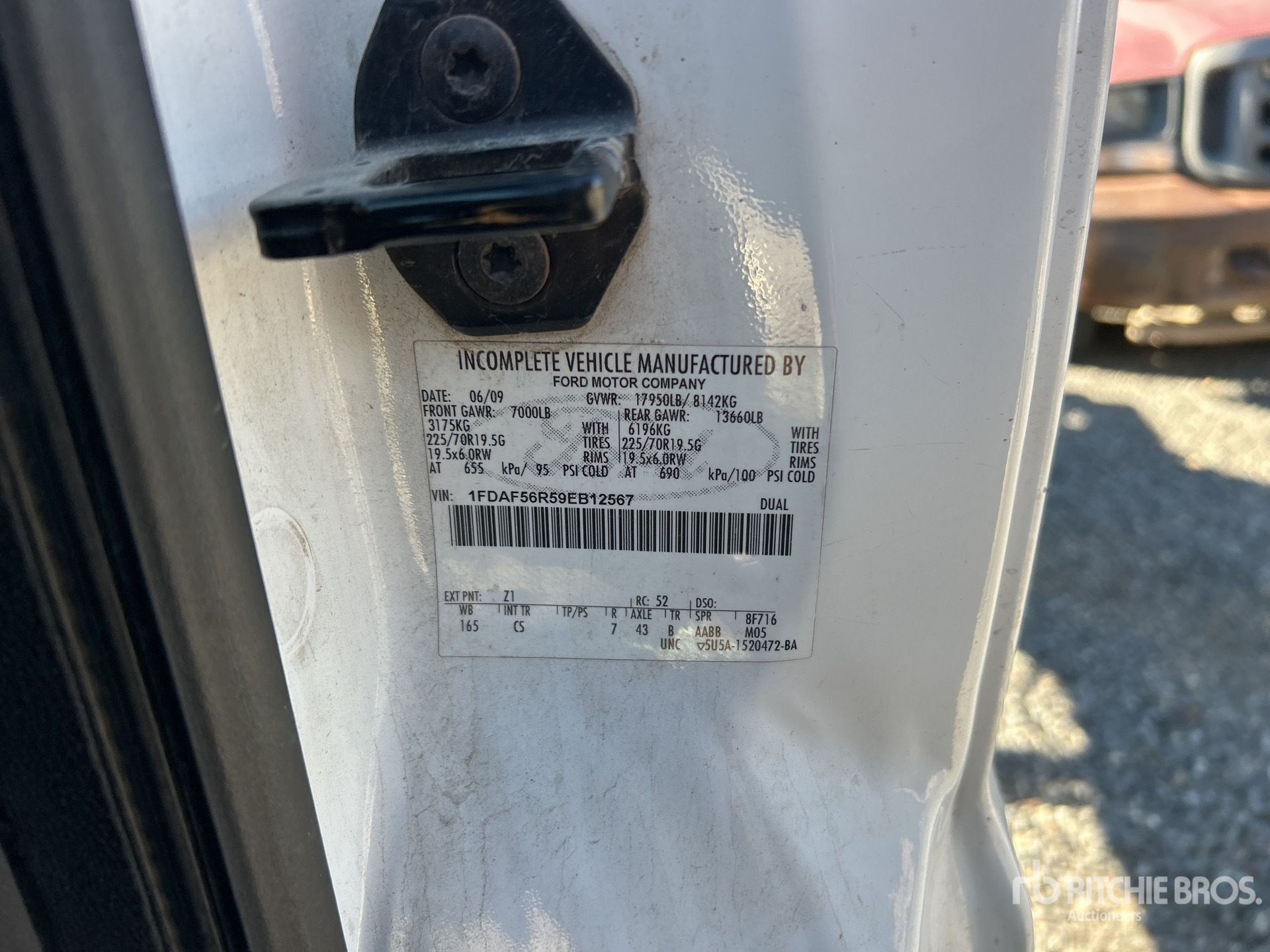 General Appearance with Numero seriale/numero d’identificazione del veicolo (VIN)