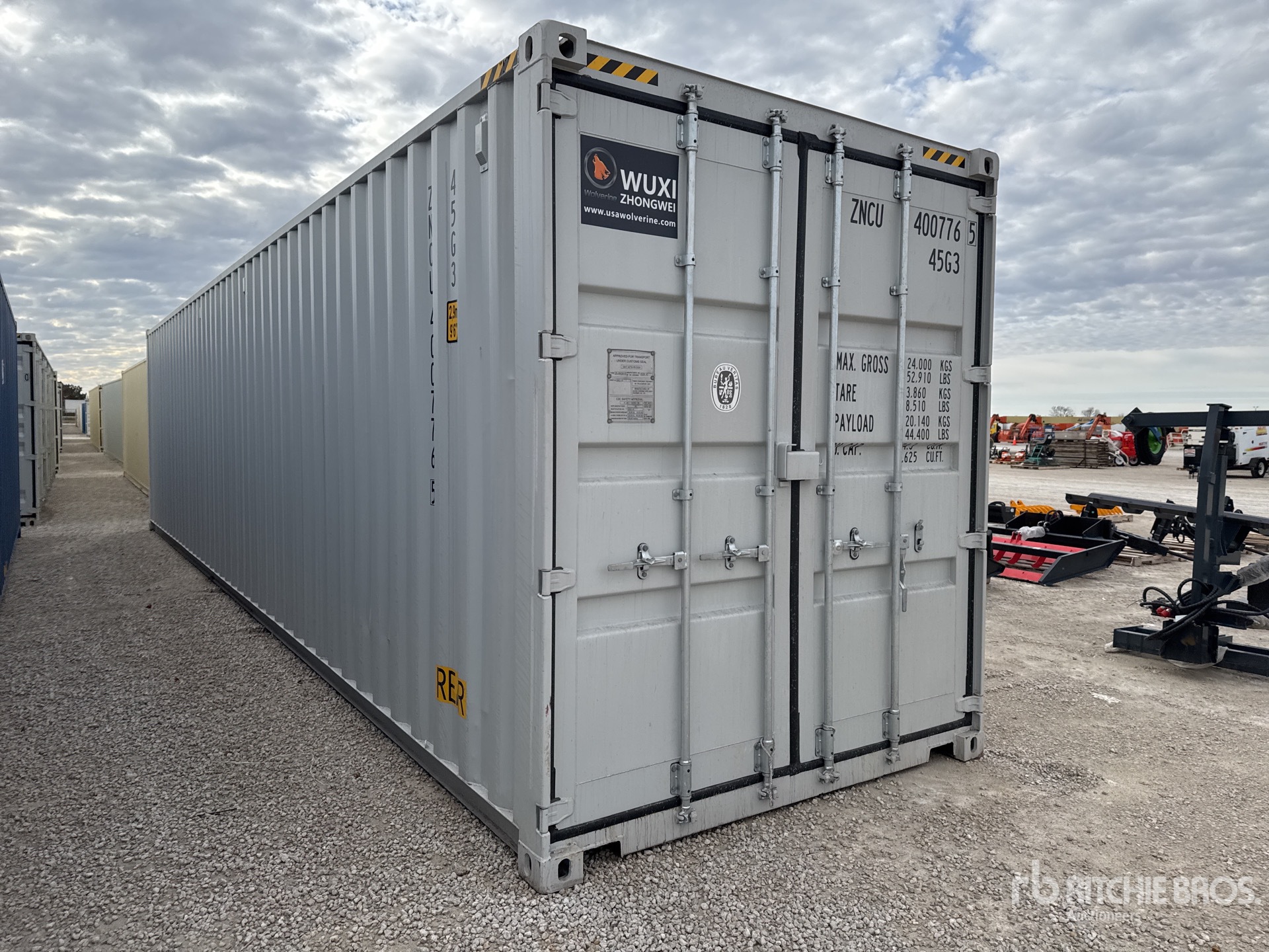 General Appearance with Picture, Right Front Corner