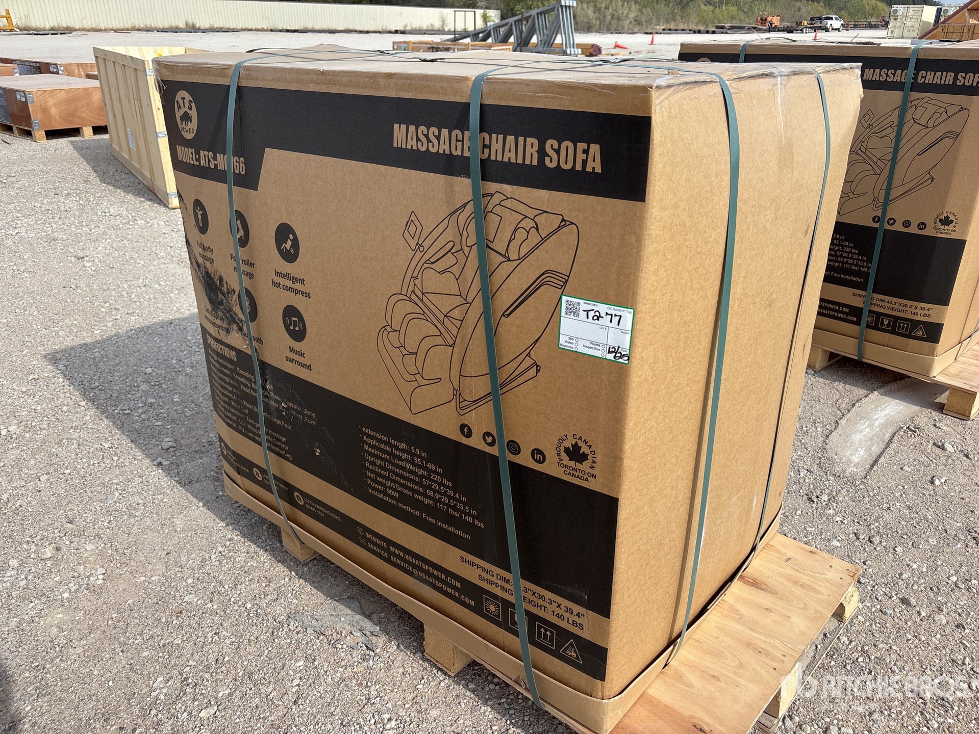 General Appearance with Picture, Left Front Corner