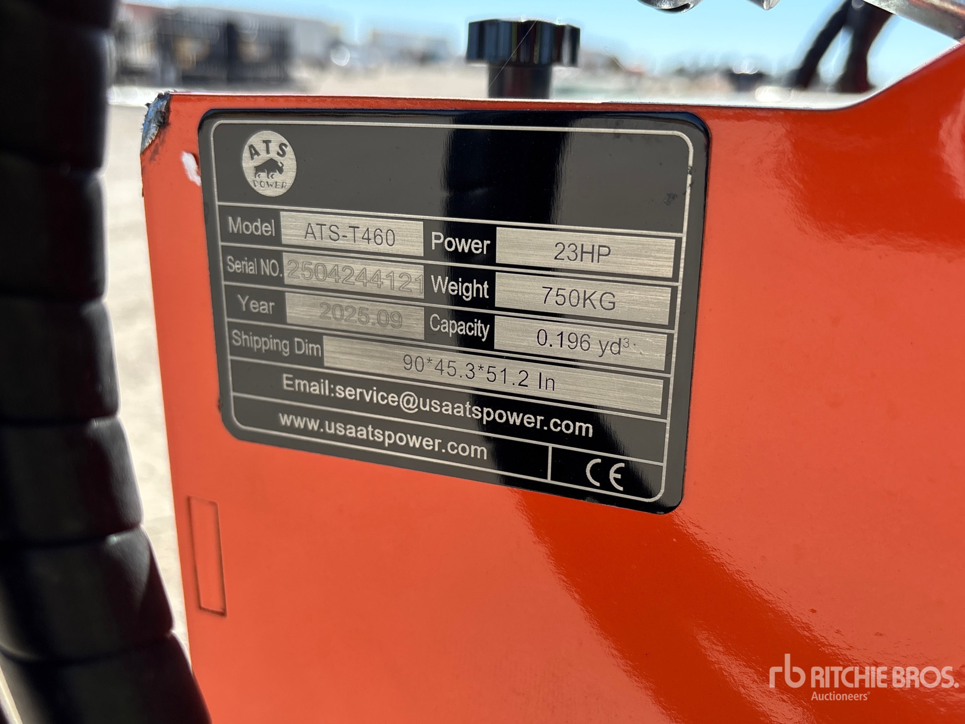 General Appearance with N.º de serie/VIN