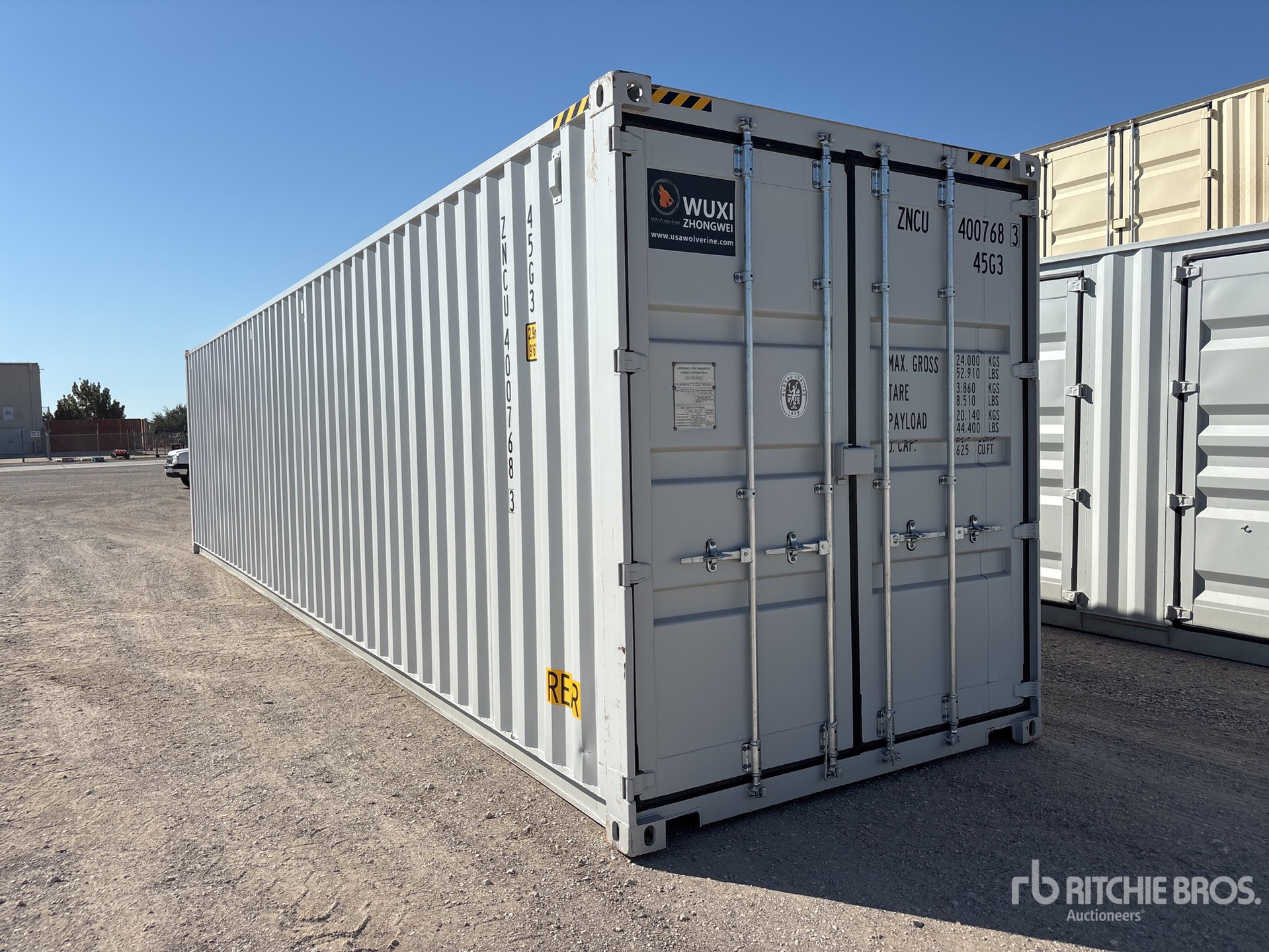 General Appearance with Picture, Right Front Corner