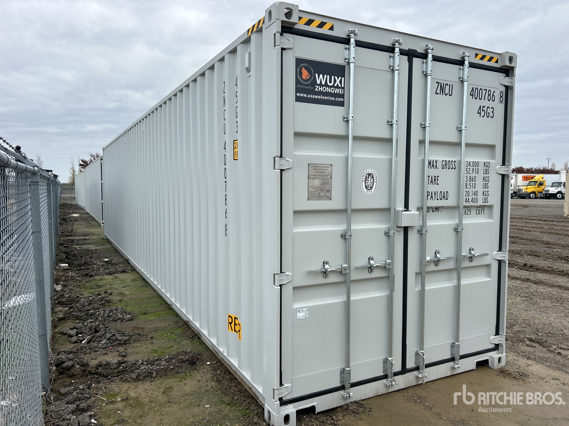 General Appearance with Picture, Left Rear Corner