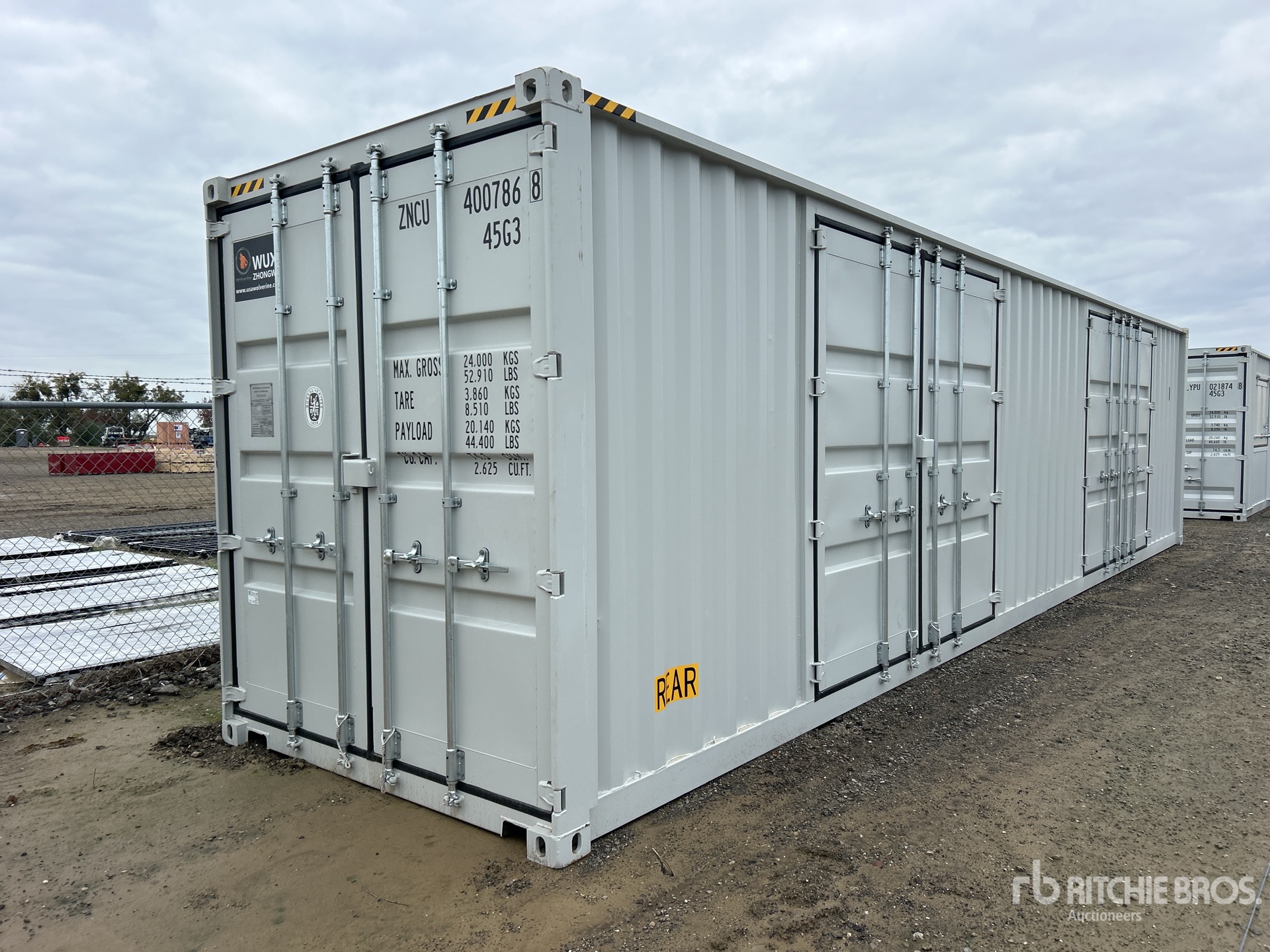 General Appearance with Picture, Right Rear Corner