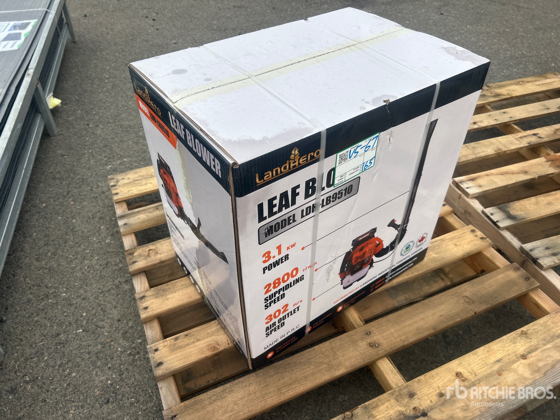 General Appearance with Picture, Left Front Corner