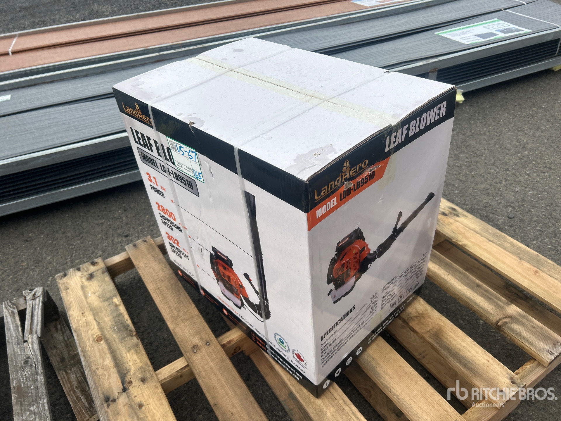 General Appearance with Picture, Right Front Corner