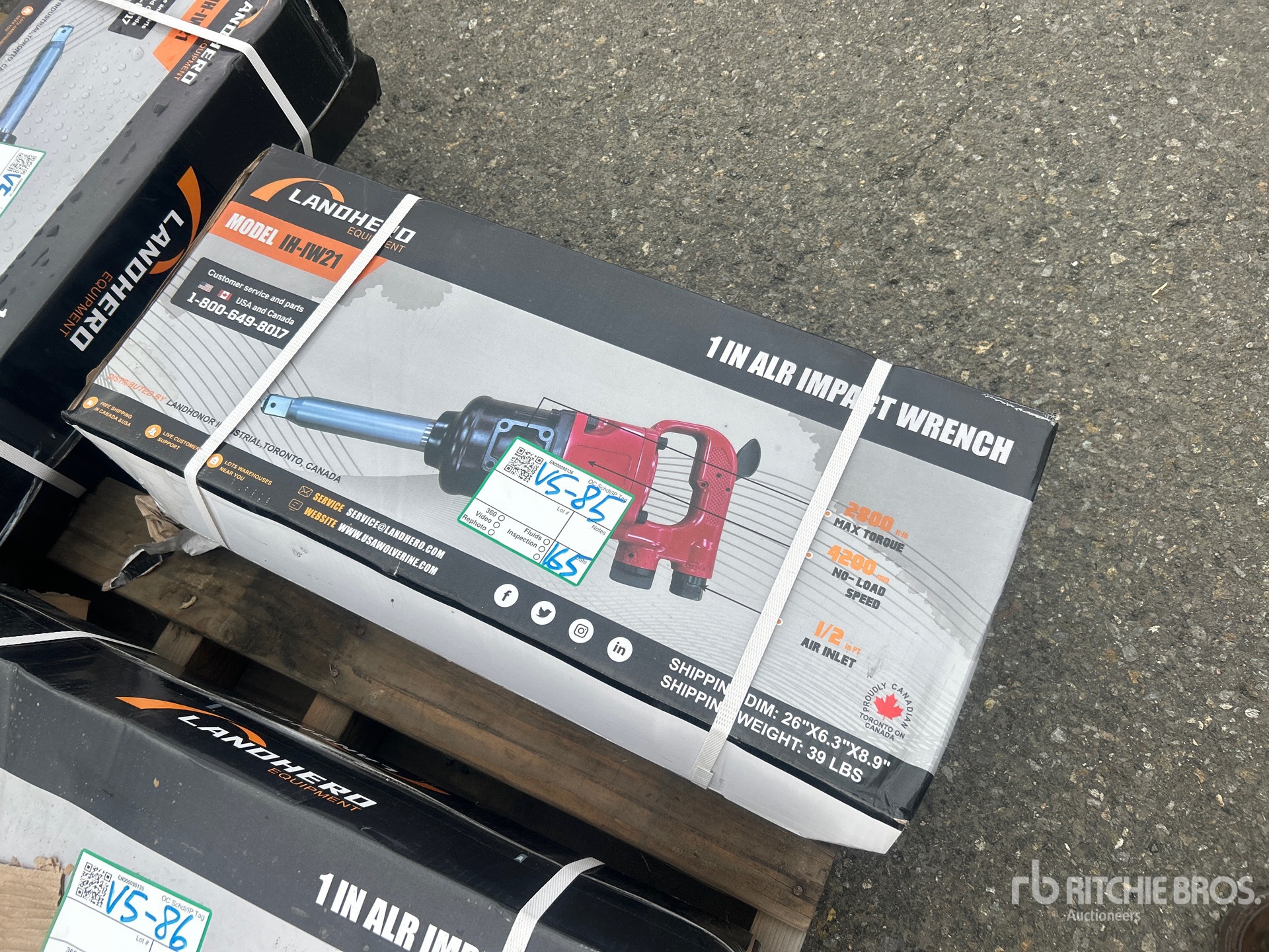 General Appearance with Picture, Left Front Corner