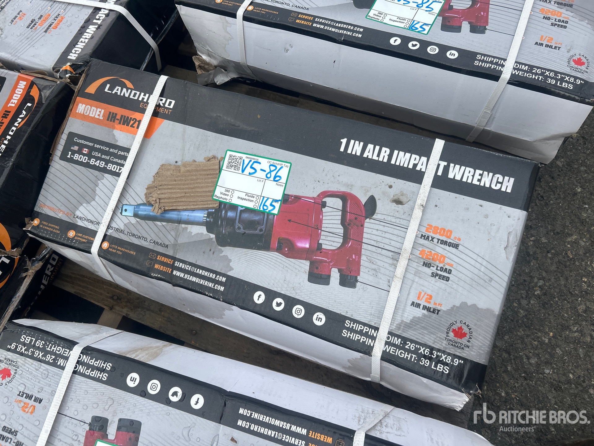 General Appearance with Picture, Left Front Corner