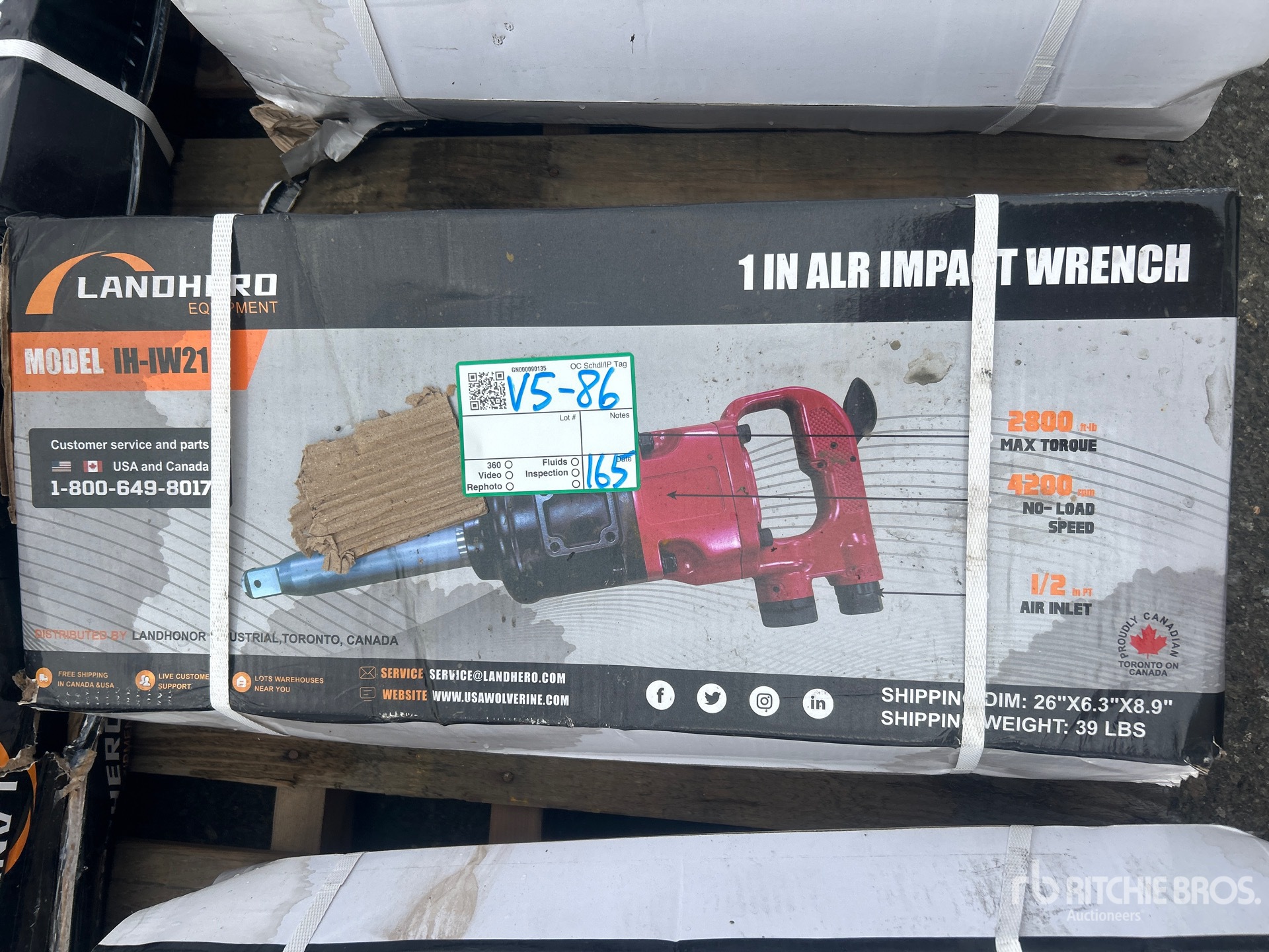 General Appearance with Picture, Right Front Corner