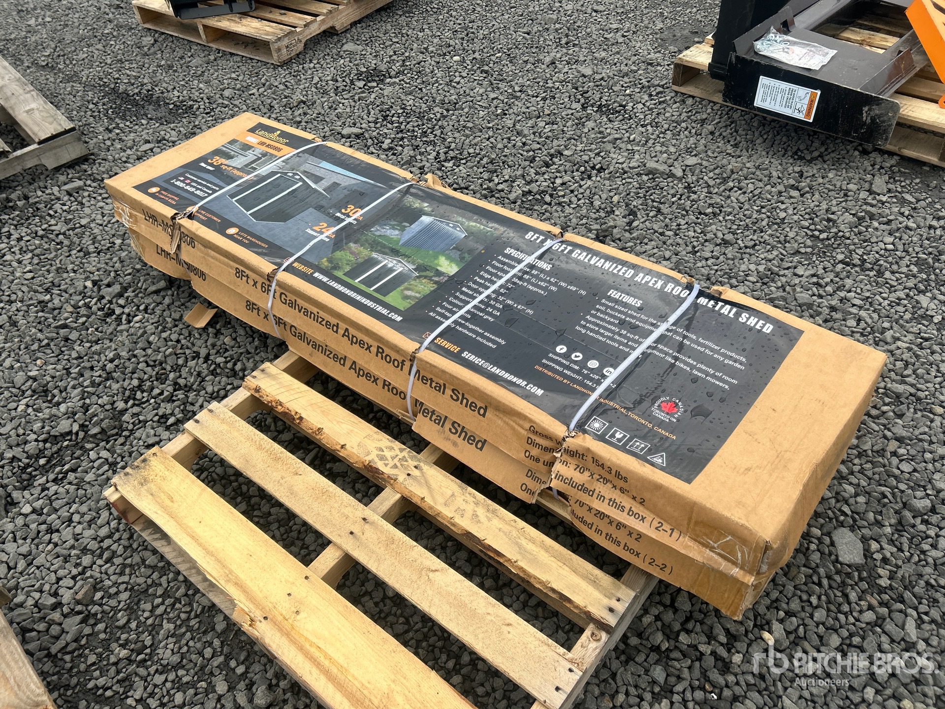 General Appearance with Picture, Left Rear Corner