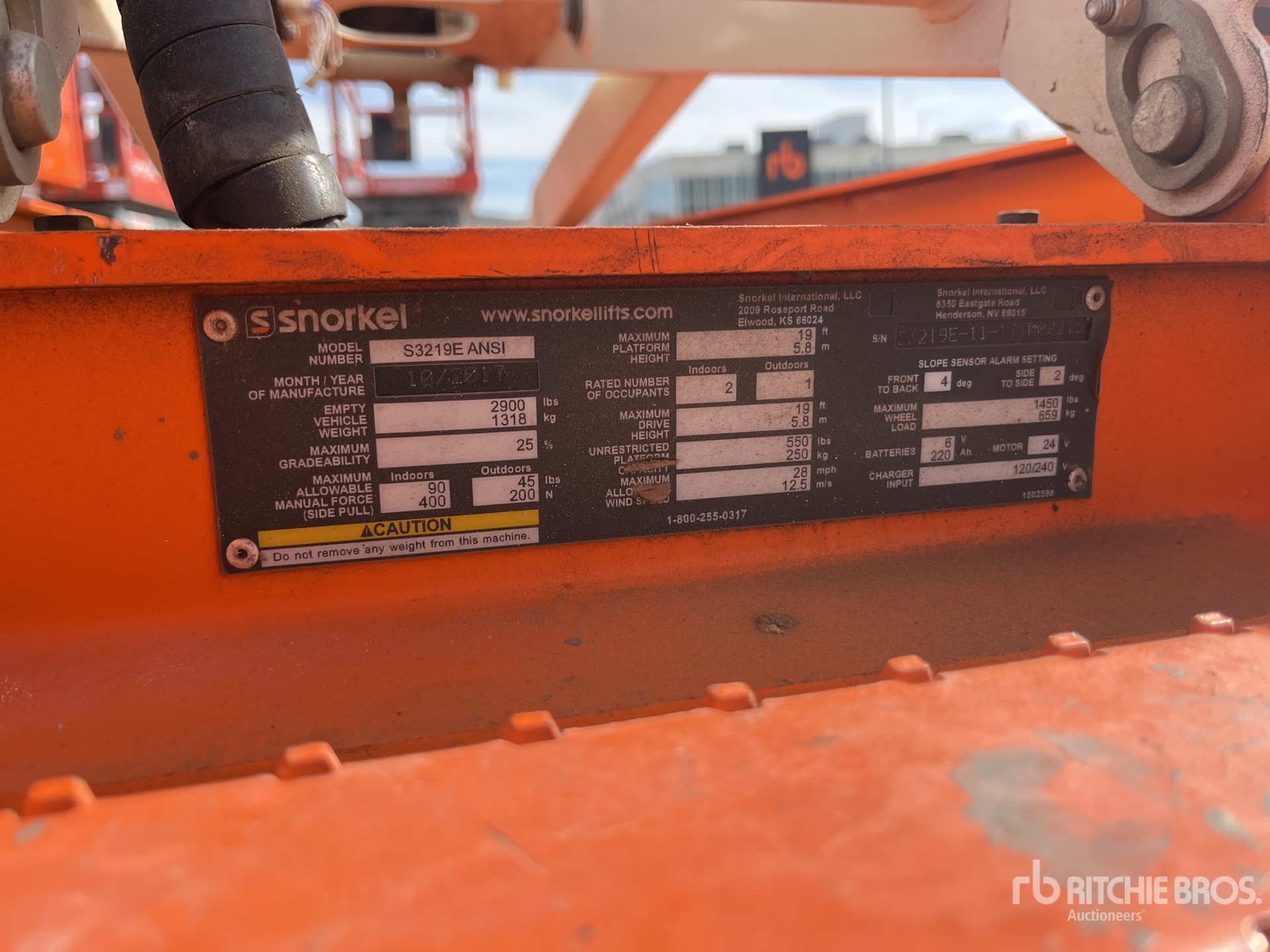 General Appearance with Numéro de série/Numéro d'identification du véhicule automobile