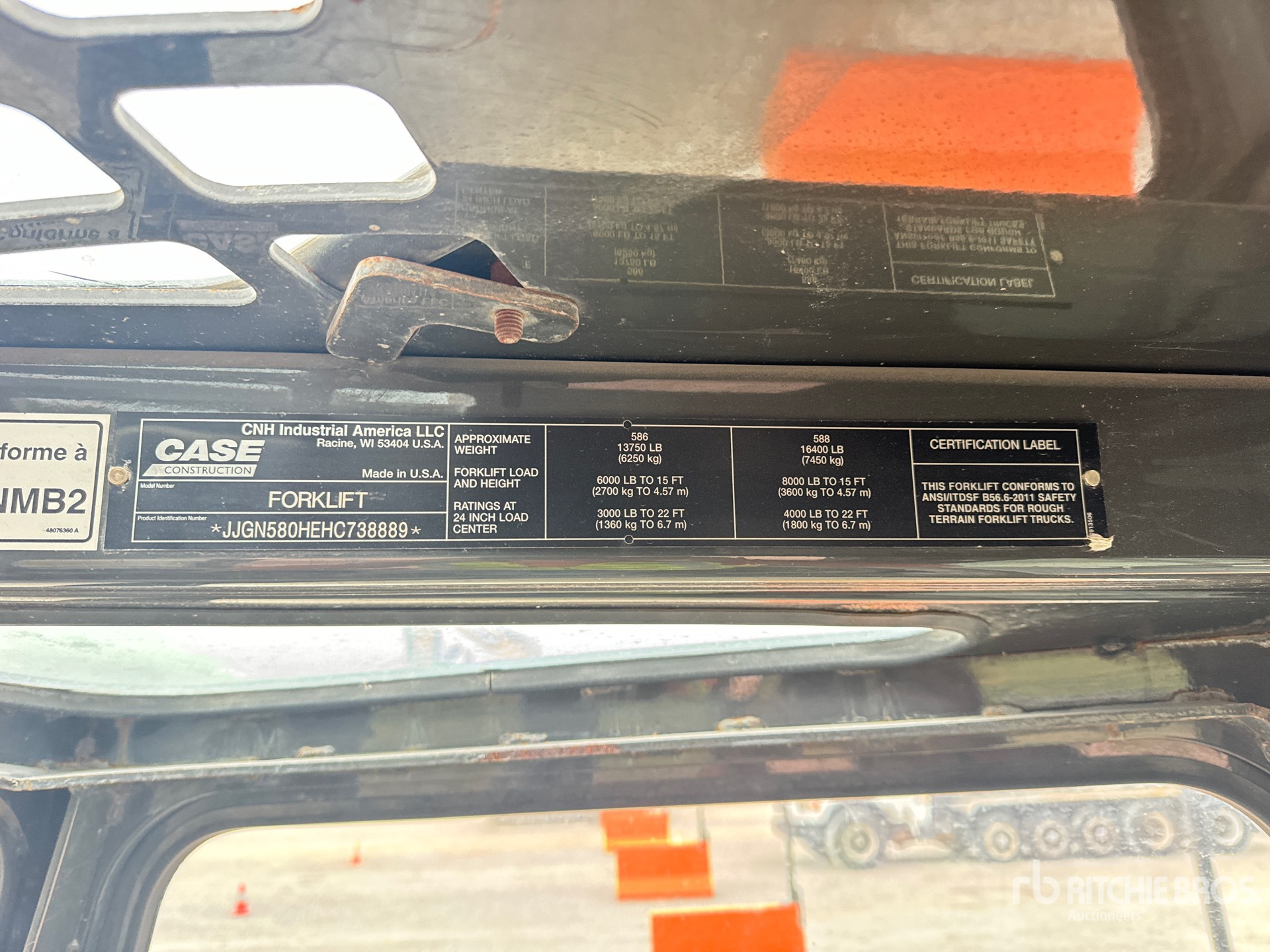 General Appearance with Seriennummer / FIN